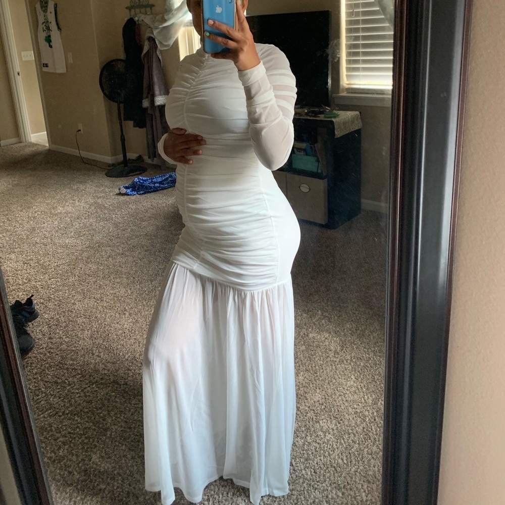 Cardi party Fashion Nova dress